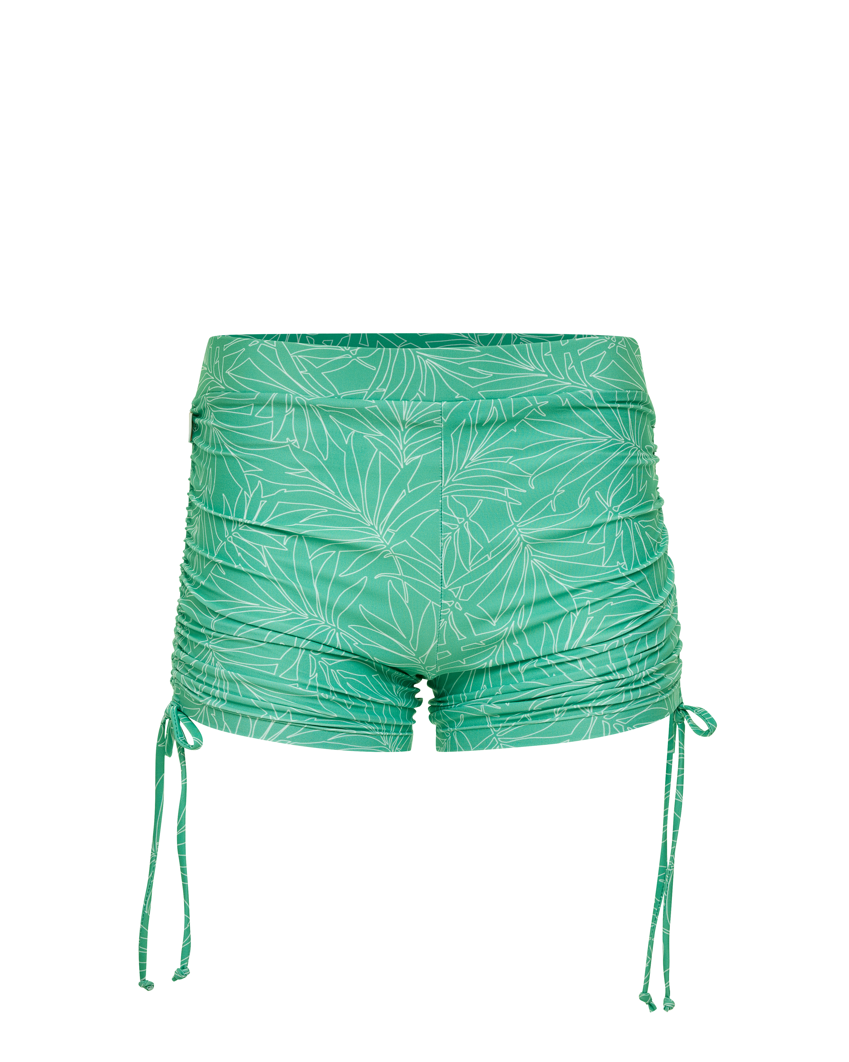 sunset uv protection spf bottoms_needle palm turquoise