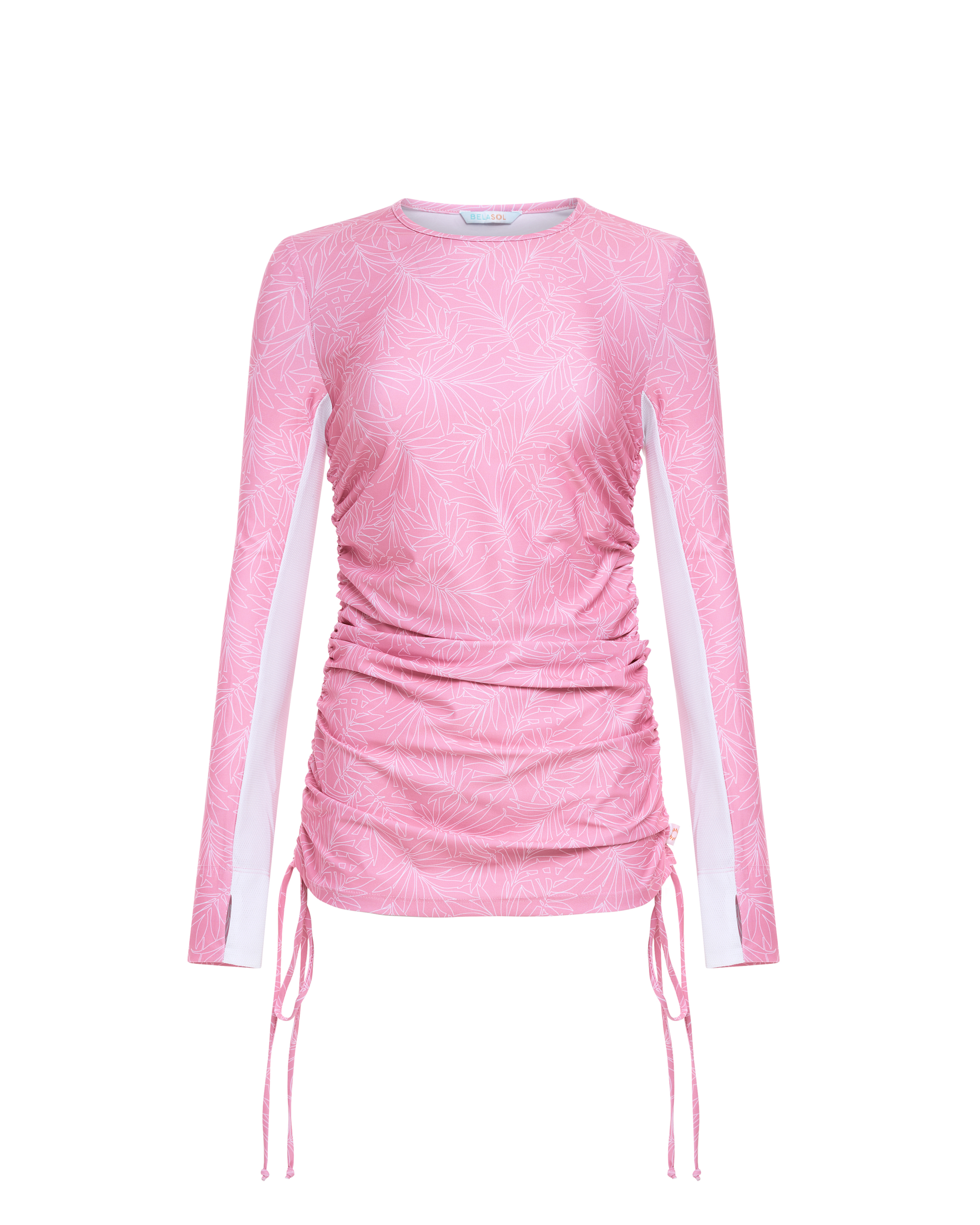 margarita uv protection spf swim top_needle palm quartz