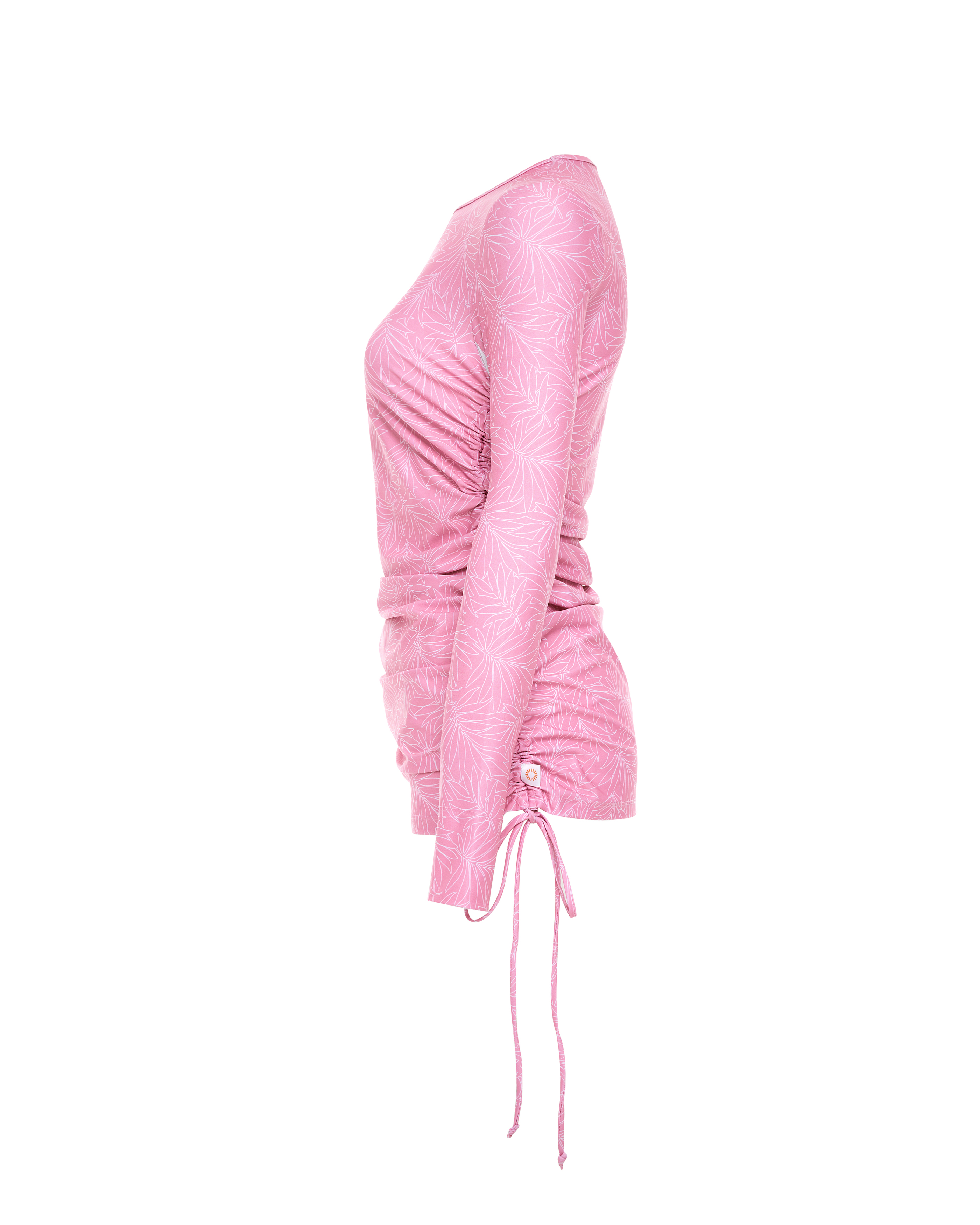 margarita uv protection spf swim top_needle palm quartz